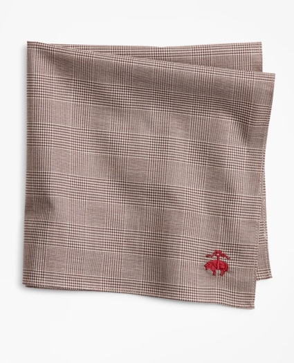 Glen Plaid Pocket Square, image 1