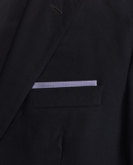 Two-Tone Gingham Pocket Square, image 2