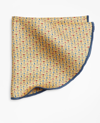 Nautical Print Pocket Circle, image 1