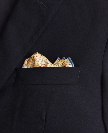 Nautical Print Pocket Circle, image 3