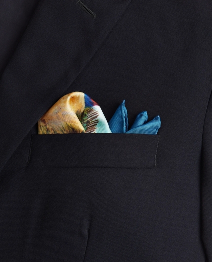 Limited Edition Archival Collection Spring 1981 Silk Pocket Square, image 3