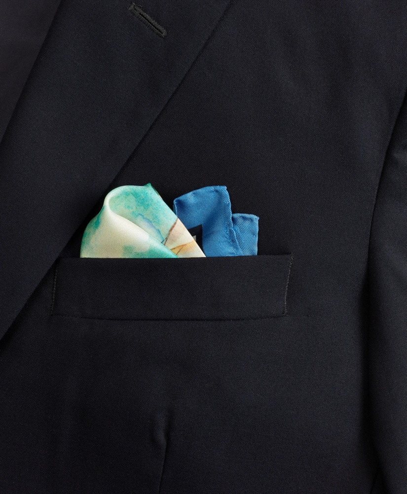 Limited Edition Archival Collection Spring 1982 Silk Pocket Square, image 3