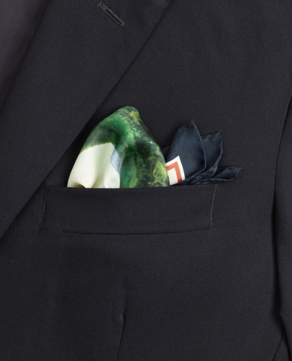 Limited Edition Archival Collection Summer 1985 Silk Pocket Square, image 2