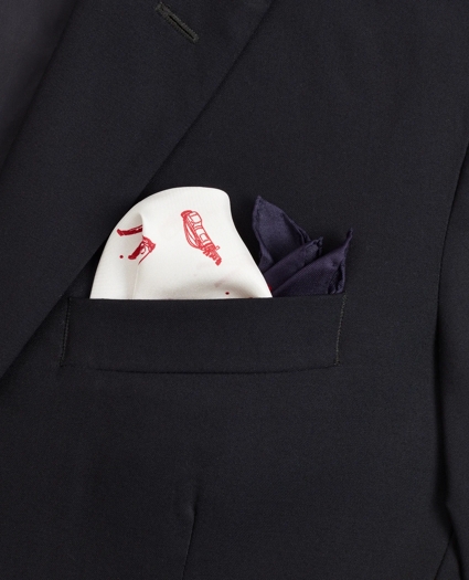 Golfer Pocket Square, image 2