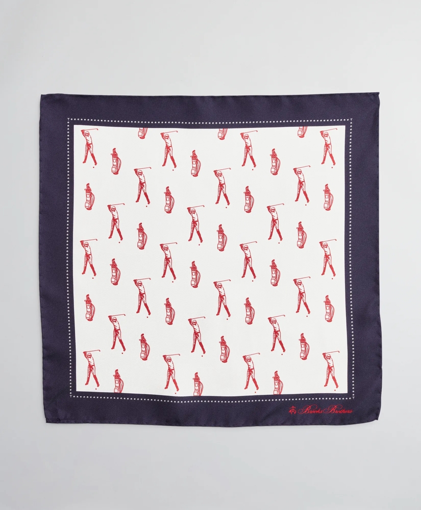 Golfer Pocket Square, image 3