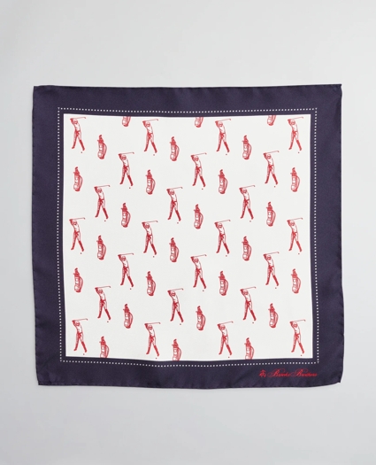 Golfer Pocket Square, image 3