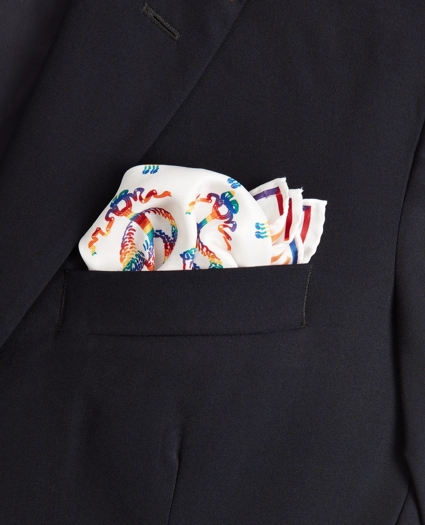 Rainbow Pride Pocket Square, image 1