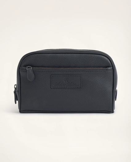 Pebbled Leather Dopp Kit, image 1