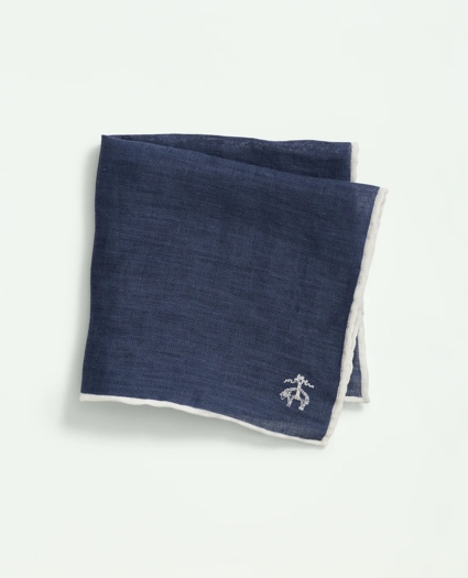 Linen Jacquard Pocket Square