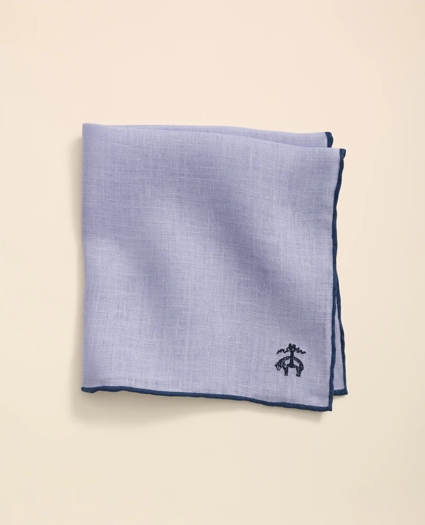 Linen Jacquard Pocket Square, image 1