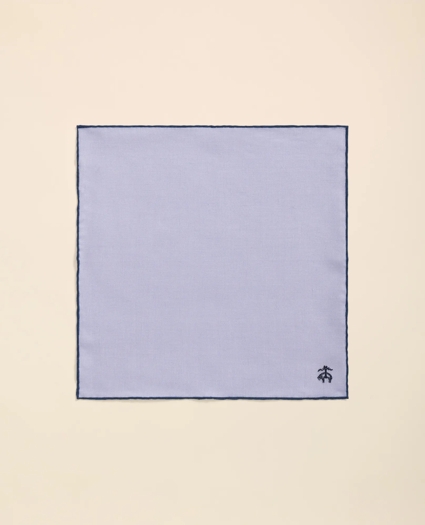 Linen Jacquard Pocket Square, image 2