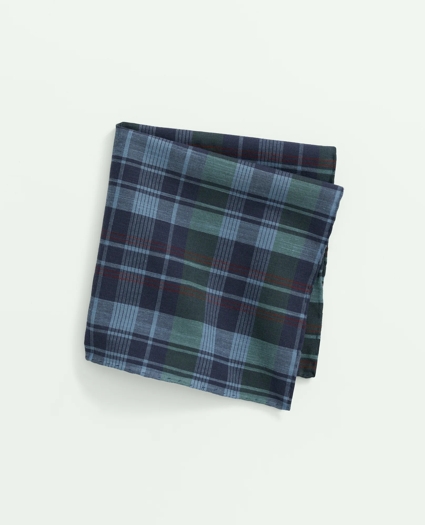 Madras Cotton Pocket Square, image 1