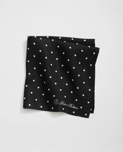 Small Dot Silk Pocket Square, image 1