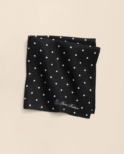 Small Dot Silk Pocket Square, image 1