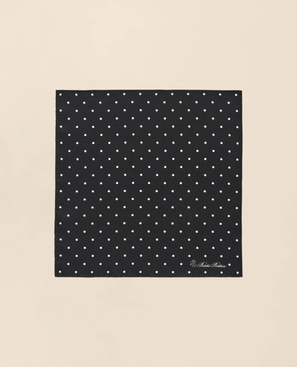 Small Dot Silk Pocket Square, image 2