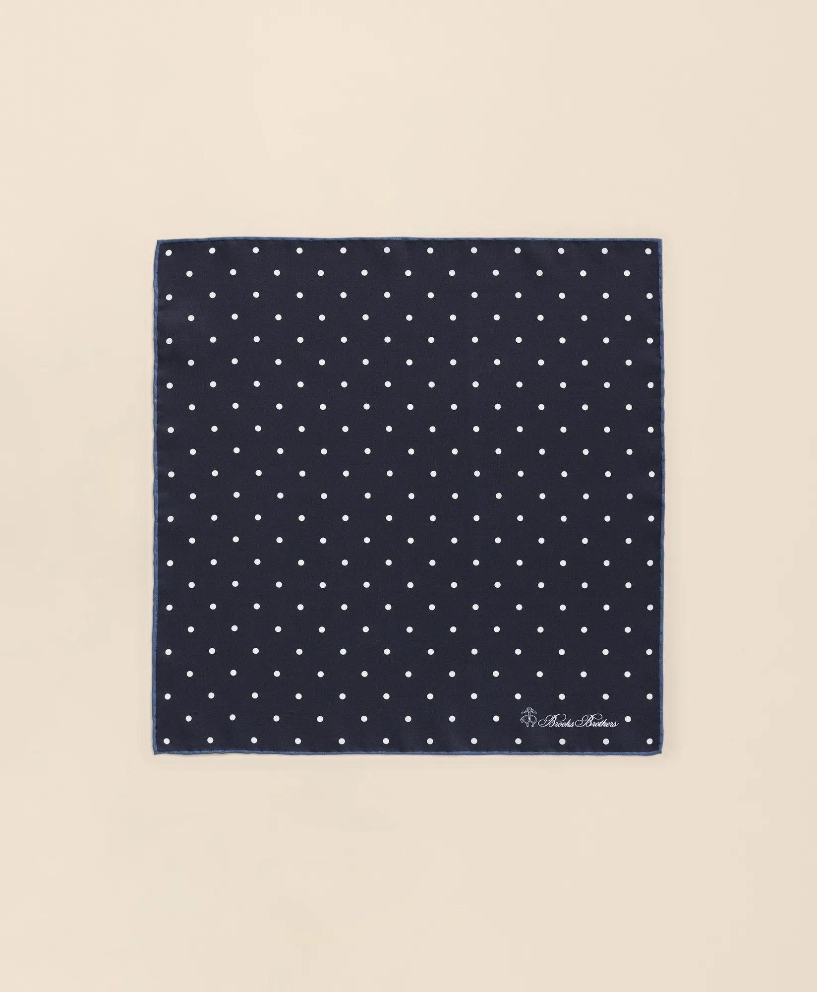 Small Dot Silk Pocket Square, image 2