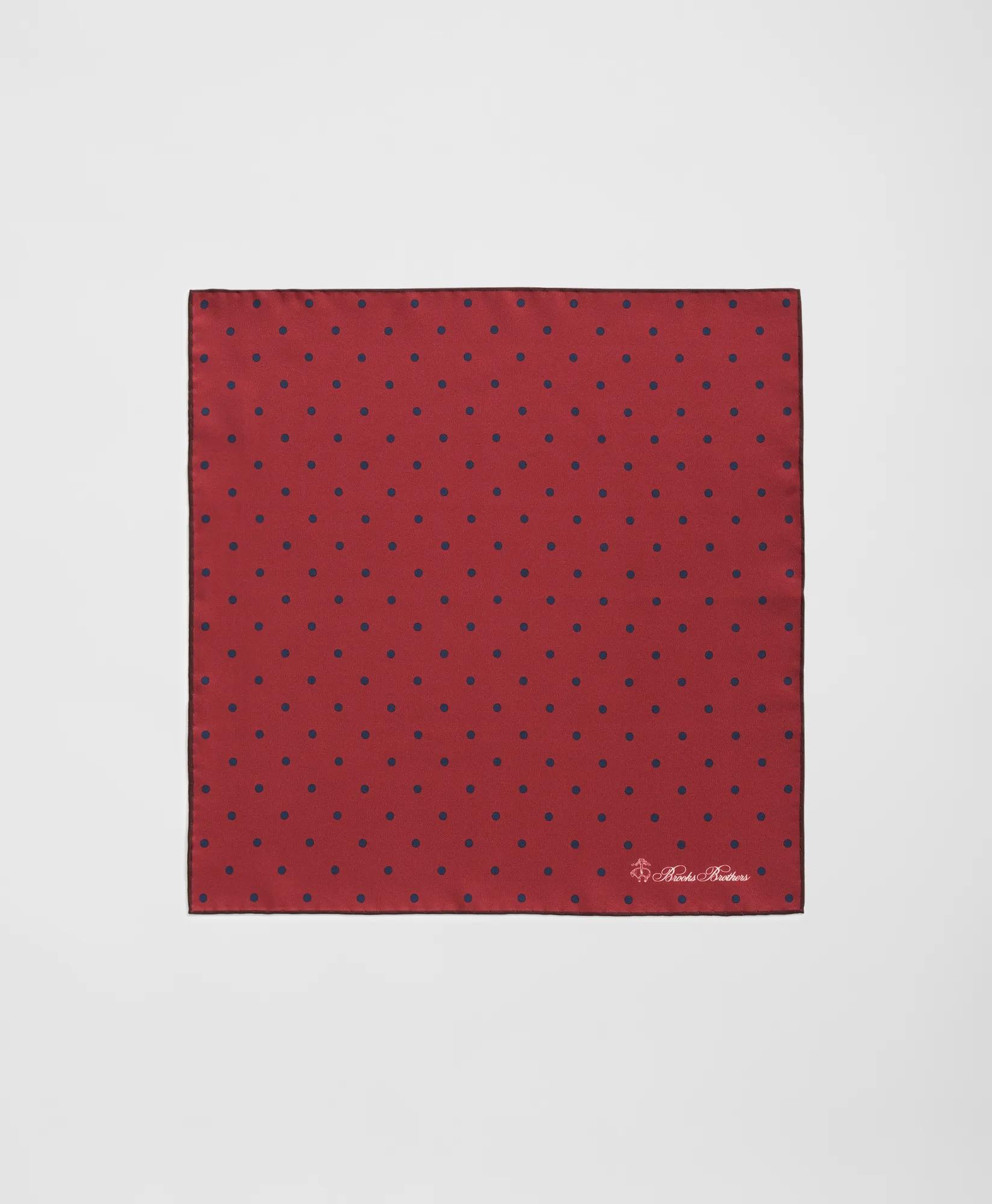 Small Dot Silk Pocket Square, image 2