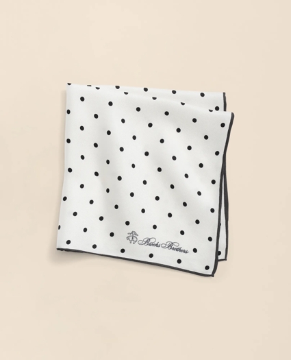Small Dot Silk Pocket Square, image 1