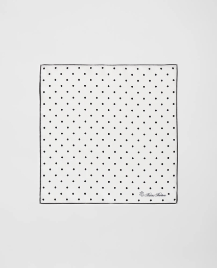 Small Dot Silk Pocket Square, image 2