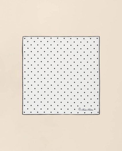 Small Dot Silk Pocket Square, image 2
