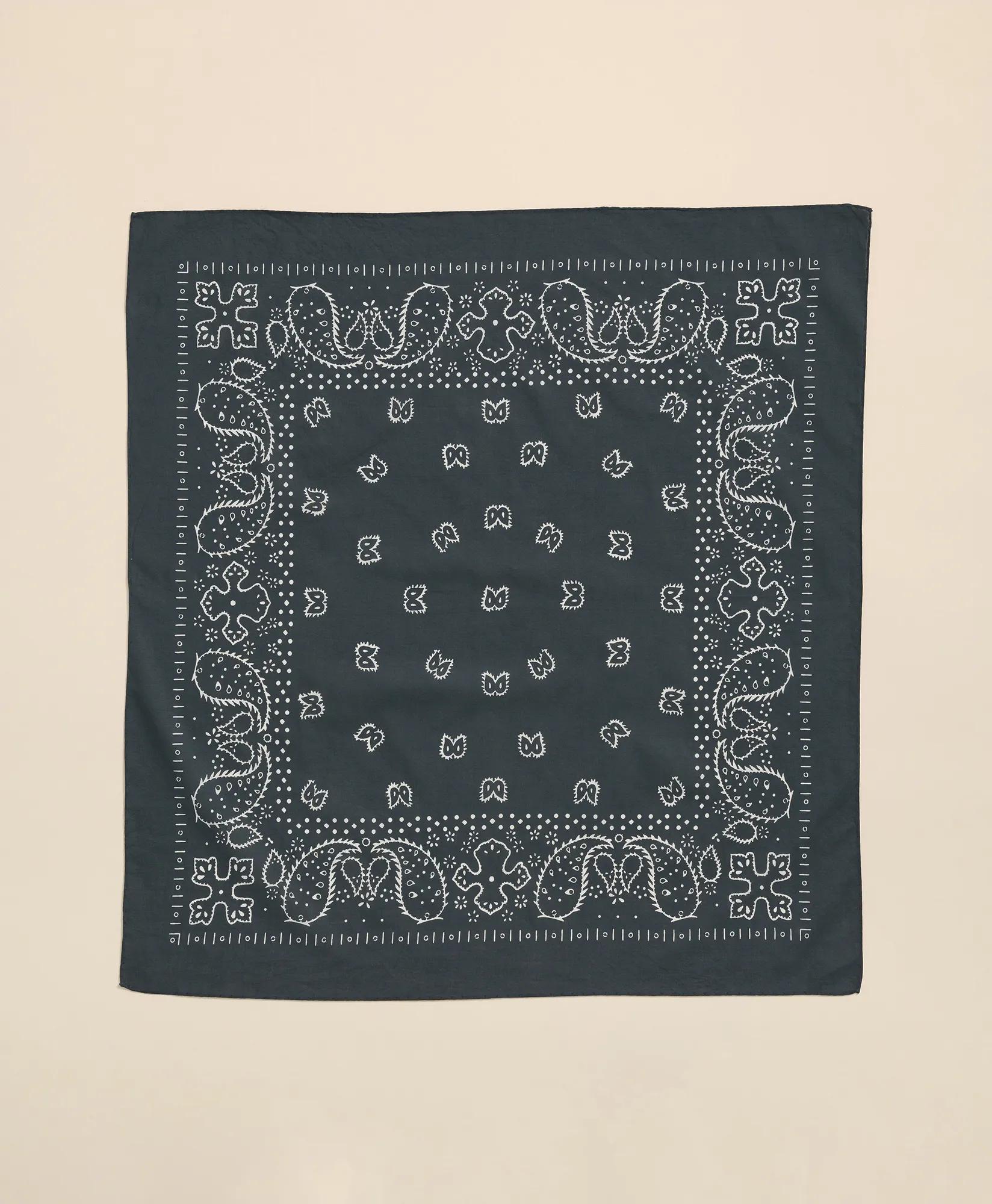 Cotton Bandana Print Neckerchief, image 1