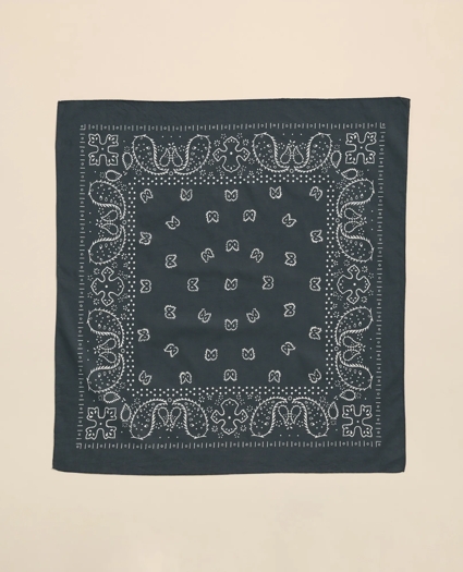 Cotton Bandana Print Neckerchief, image 1
