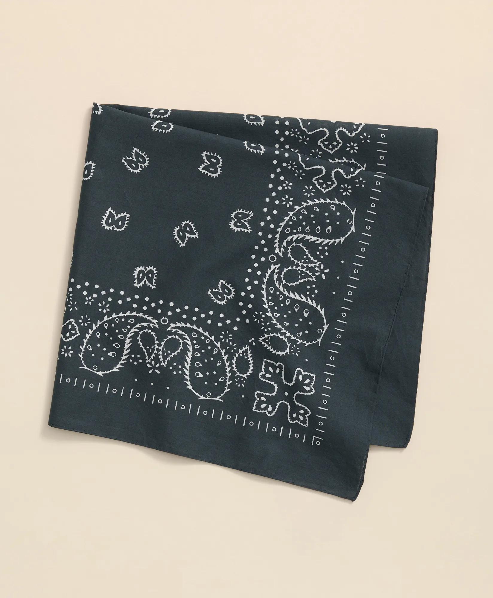 Cotton Bandana Print Neckerchief, image 2