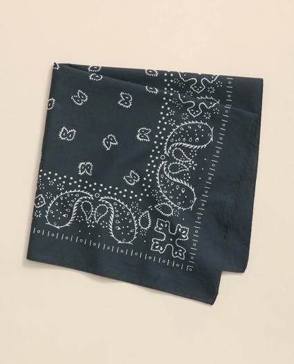 Cotton Bandana Print Neckerchief, image 2