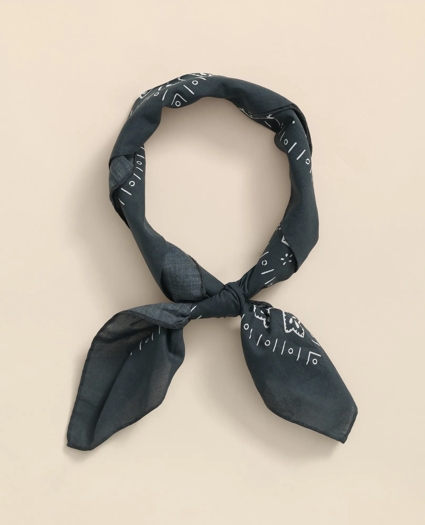 Cotton Bandana Print Neckerchief, image 3