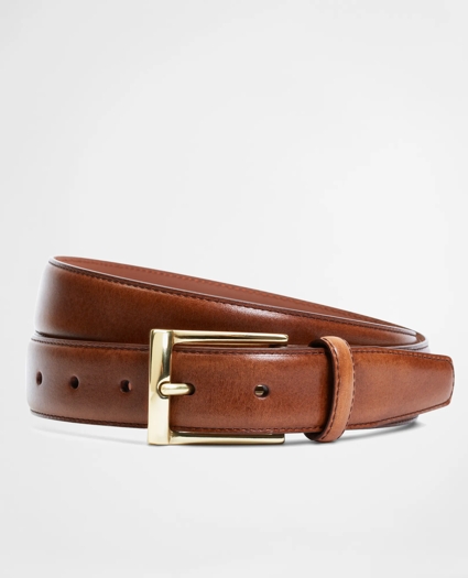 Gold Buckle Dress Belt