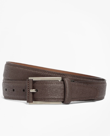 Saffiano Leather Belt
