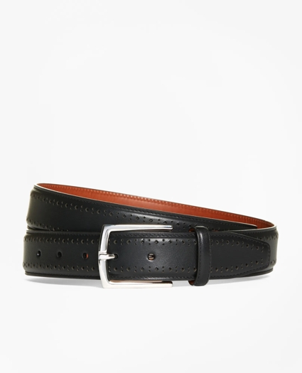 Leather Perforated Belt