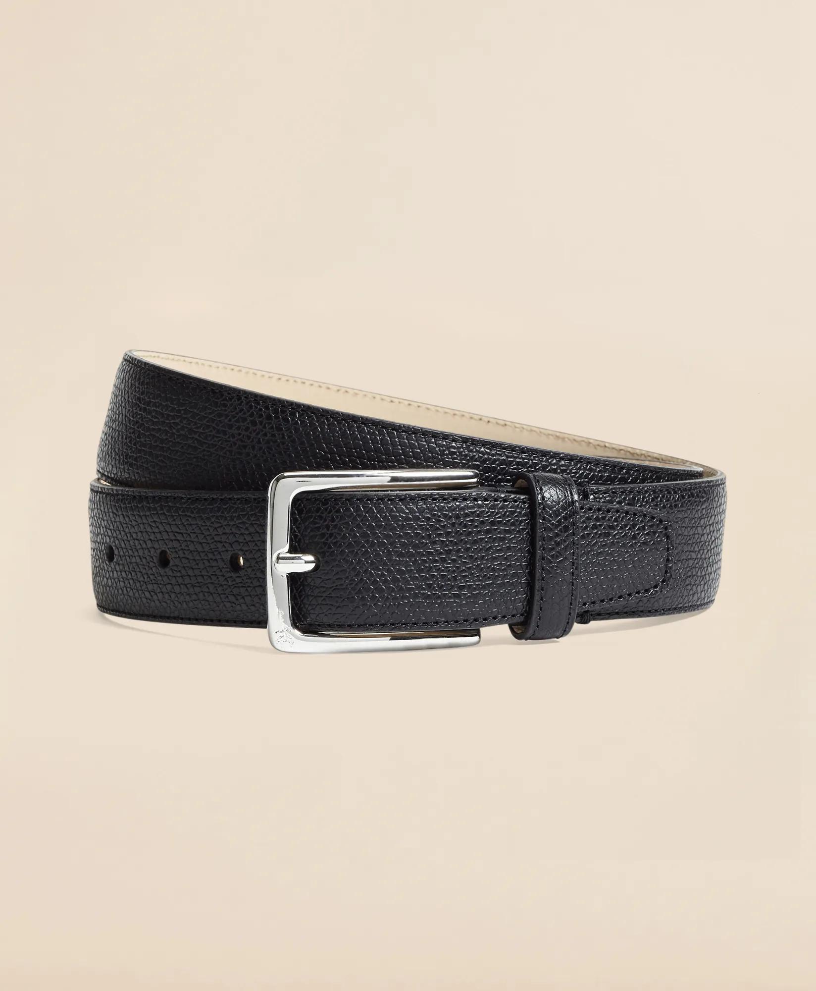 1818 Textured Leather Belt, image 1