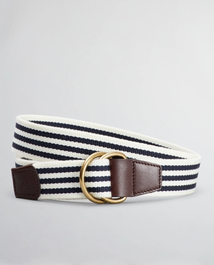Woven Stripe Belt
