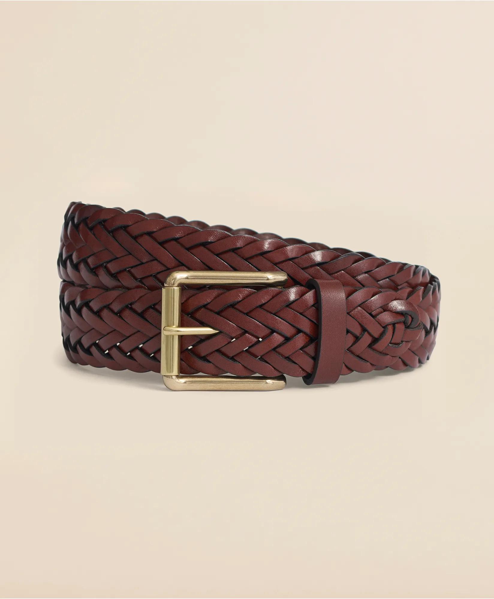 Braided Leather Belt, image 1