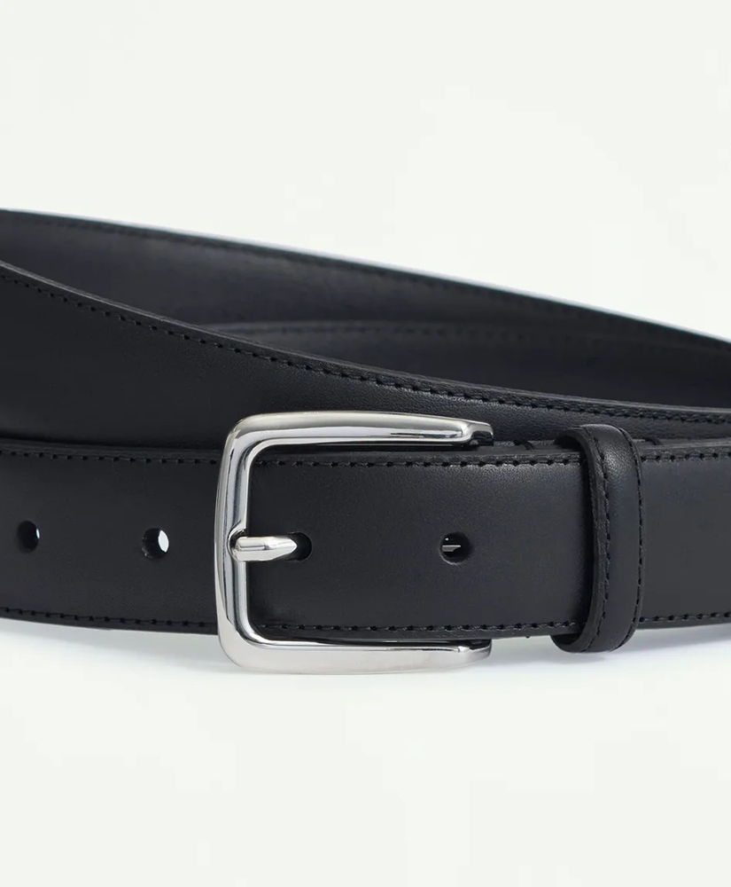 小物 Brooks Brothers belt Men's Silver Buckle Leather Dress Belt | Brooks Brothers