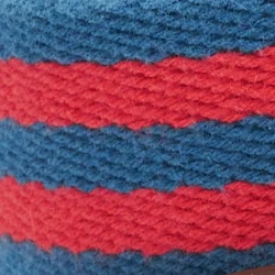 Webbed Cotton Striped Belt, image 2