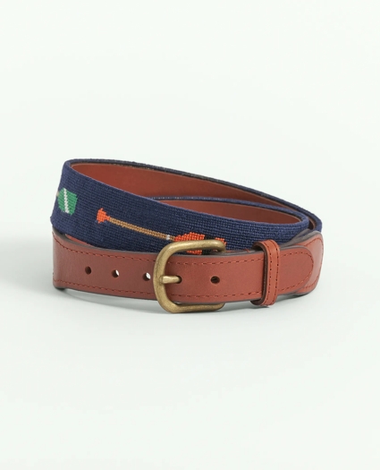 Smathers & Branson Needlepoint Belt, image 1