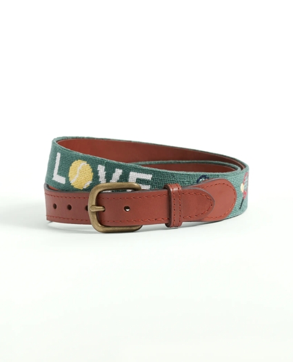 Smathers & Branson Needlepoint Belt, image 1