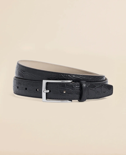 Leather Embossed Belt, image 1