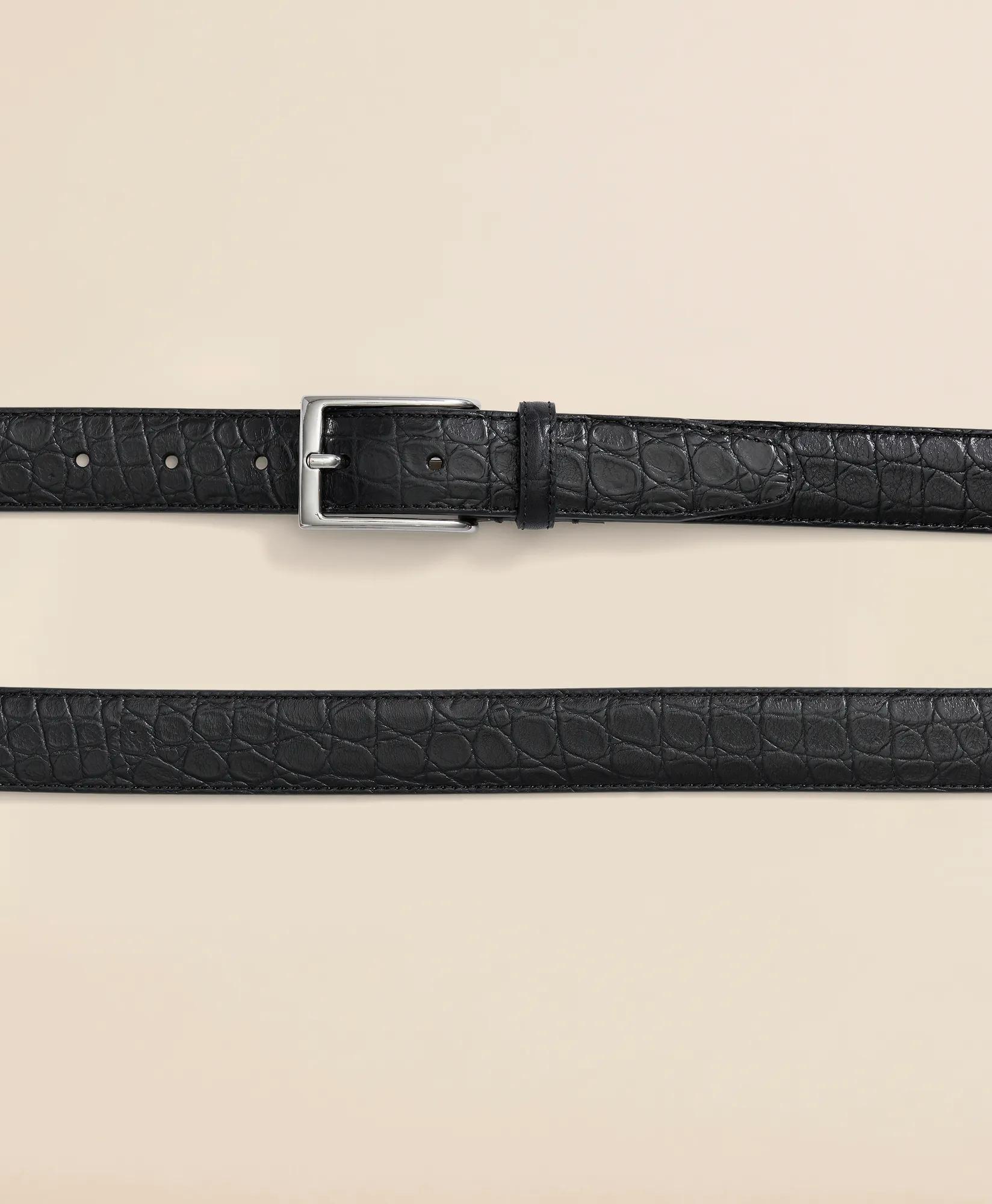Leather Embossed Belt, image 2