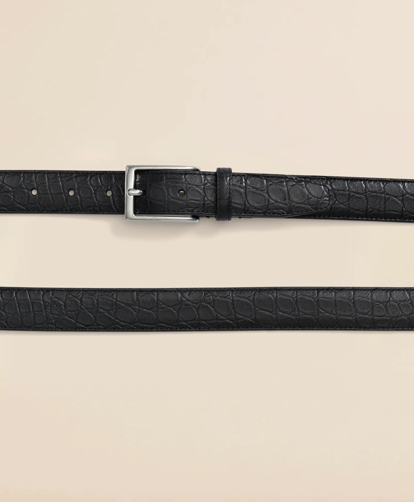 Leather Embossed Belt