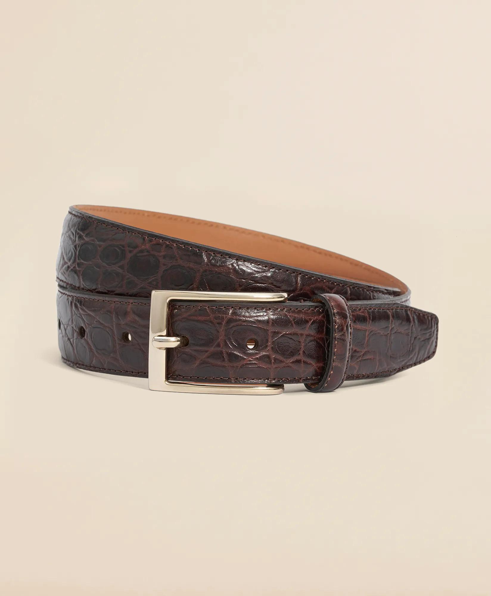 Leather Embossed Belt, image 1