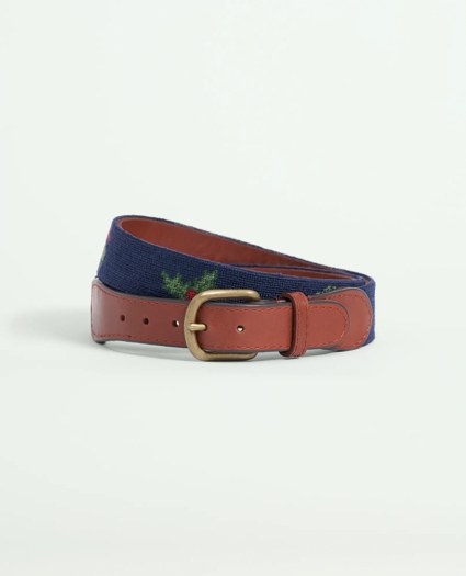 Smathers & Branson Needlepoint Belt, image 1