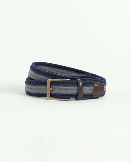 Stripe Stretch Casual Belt, image 1