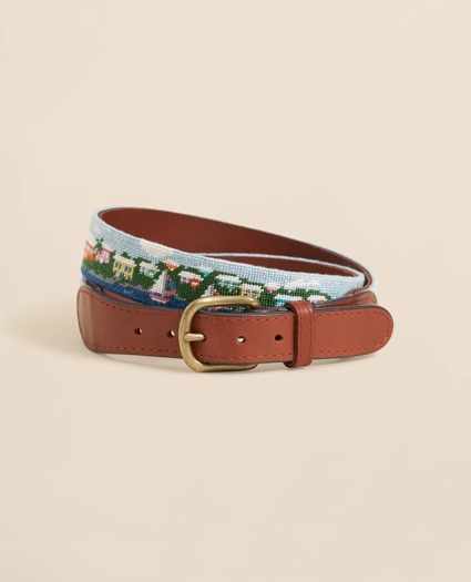 Smathers & Branson Needlepoint Bermuda Belt, image 1