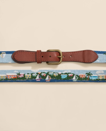 Smathers & Branson Needlepoint Bermuda Belt, image 2