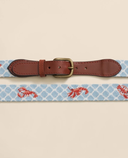 Smathers & Branson Needlepoint Lobster Belt, image 2