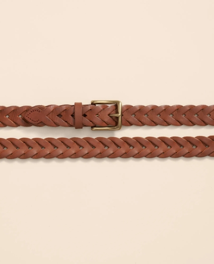 Braided Leather Belt, image 2