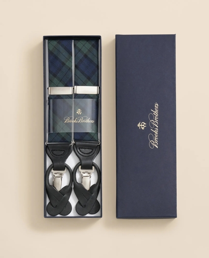 Black Watch Tartan Suspenders, image 1